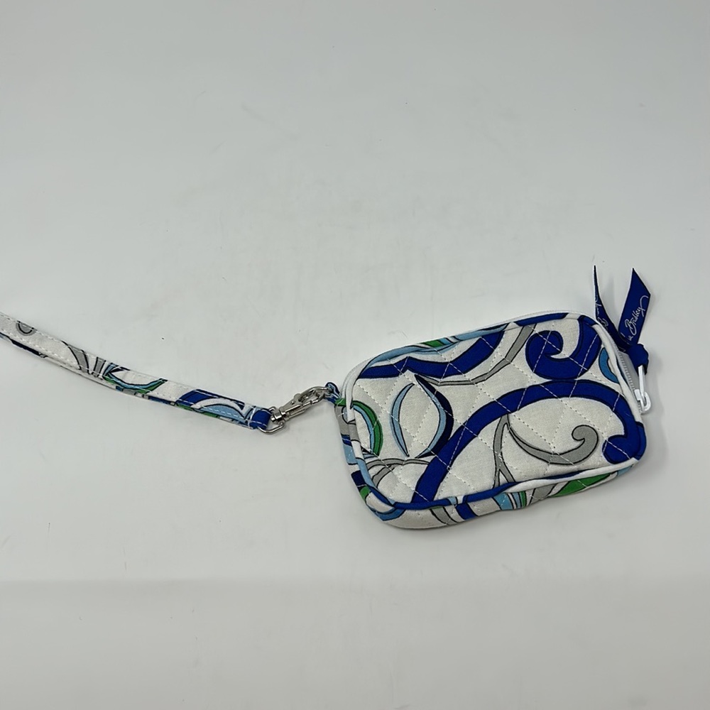 Vera Bradley Blue & White Change Purse Excellent Condition - Picture 3 of 10